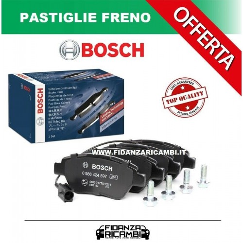 Bosch 0986424246 ANTERIORE KIT PASTIGLIE FRENO