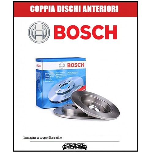 Bosch 0986478343 Coppia Dischi Freno ANTERIORE