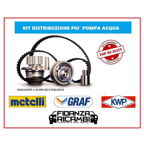 Kit Distribuzione + Pompa Acqua Metelli 30-1030-2